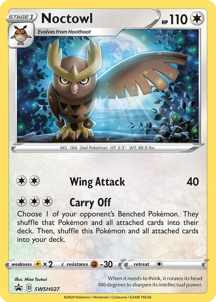 Noctowl, Sword & Shield Promos SWSH027