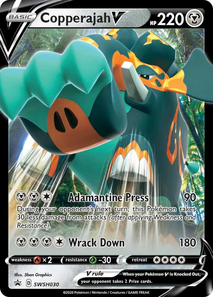 Copperajah V, Sword & Shield Promos SWSH030