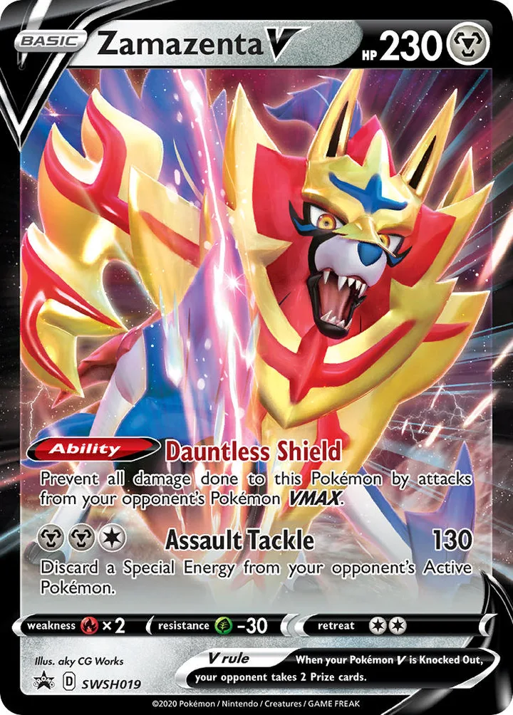 Zamazenta V, Sword & Shield Promos SWSH019