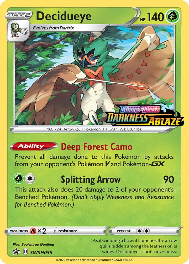 Decidueye, Sword & Shield Promos SWSH035