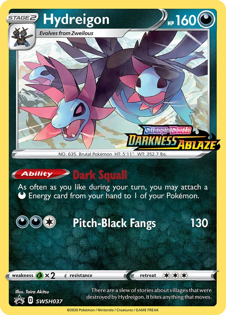 Hydreigon, Sword & Shield Promos SWSH037