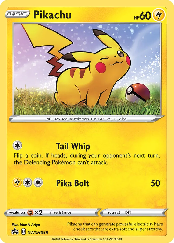 Pikachu, Sword & Shield Promos SWSH039