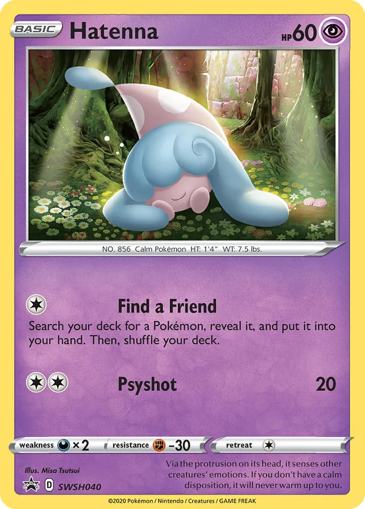 Hatenna, Sword & Shield Promos SWSH040