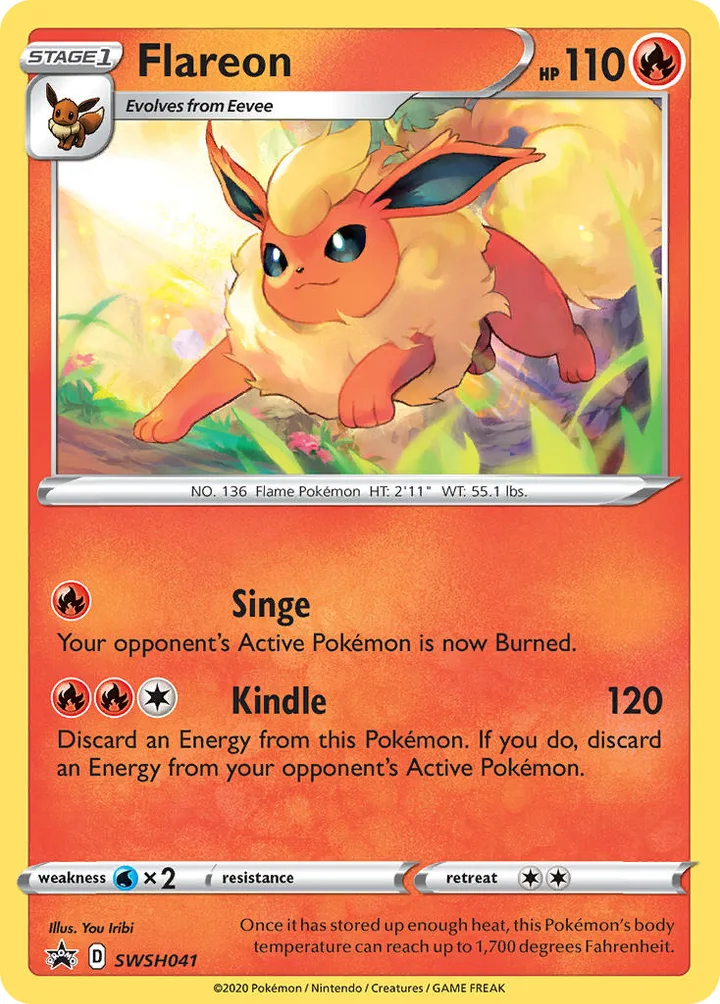 Flareon, Sword & Shield Promos SWSH041