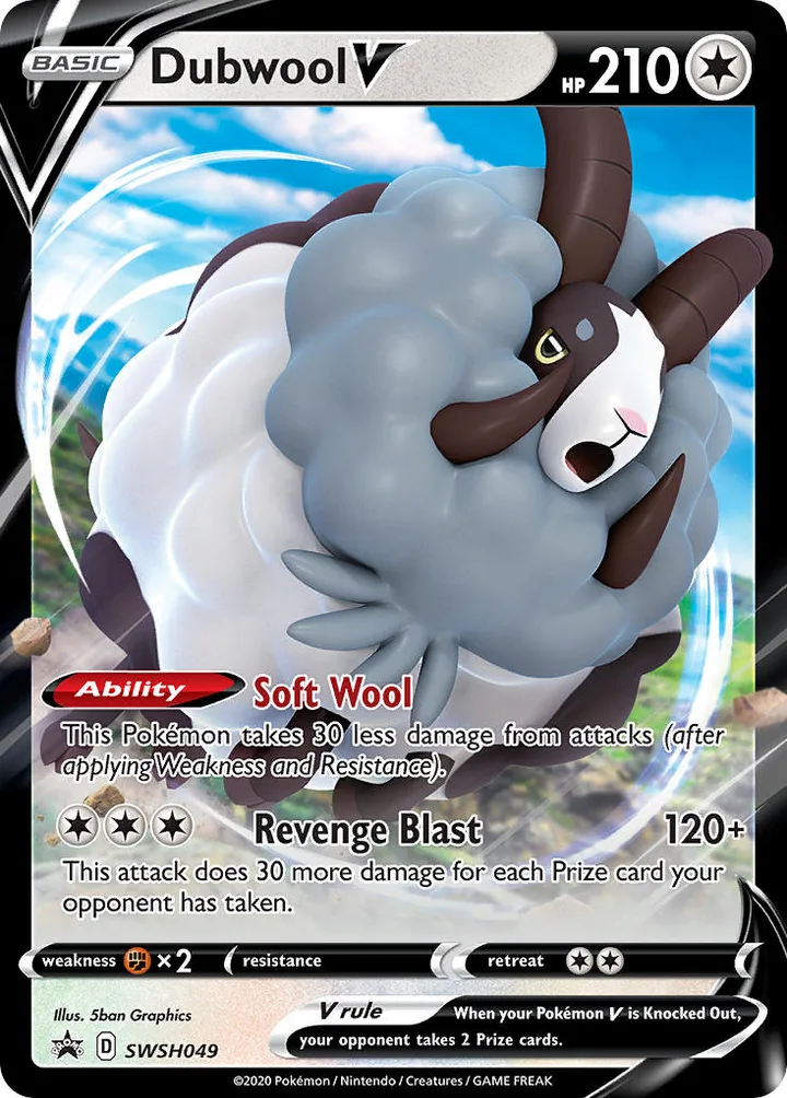 Dubwool V, Sword & Shield Promos SWSH049