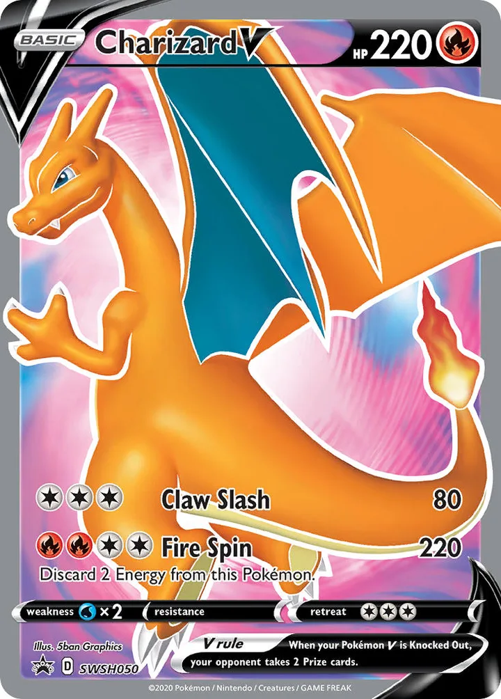 Charizard V, Sword & Shield Promos SWSH050