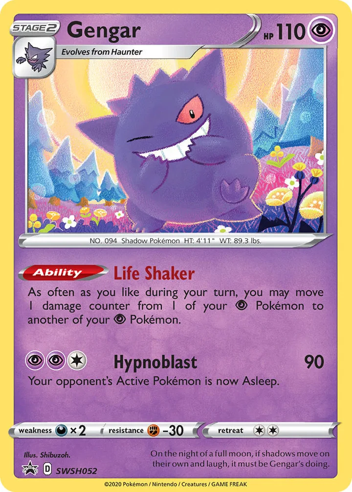 Gengar, Sword & Shield Promos SWSH052