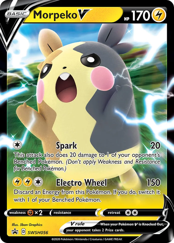 Morpeko V, Sword & Shield Promos SWSH056