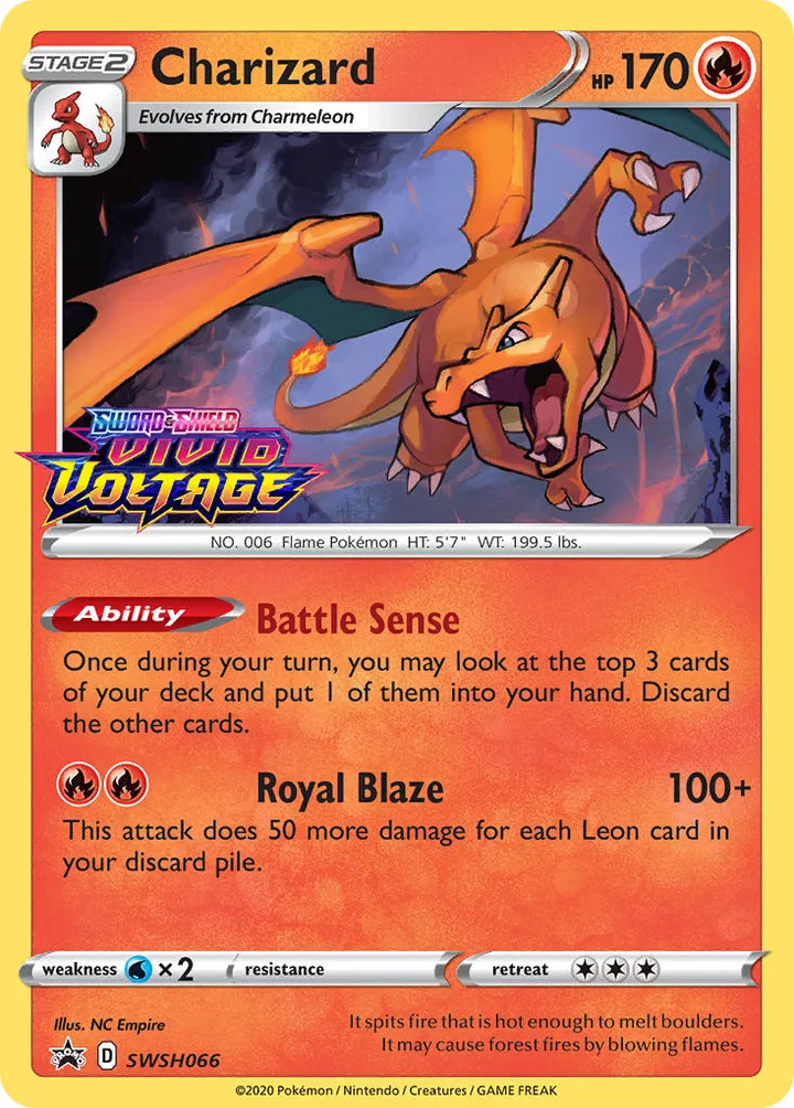 Charizard, Sword & Shield Promos SWSH066