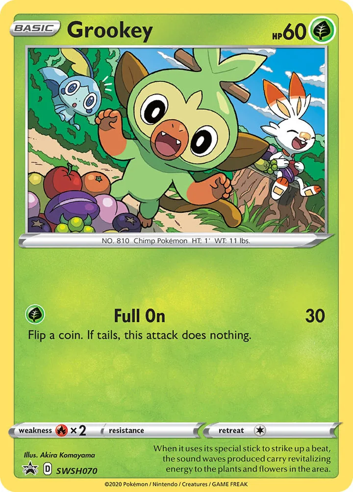 Grookey, Sword & Shield Promos SWSH070