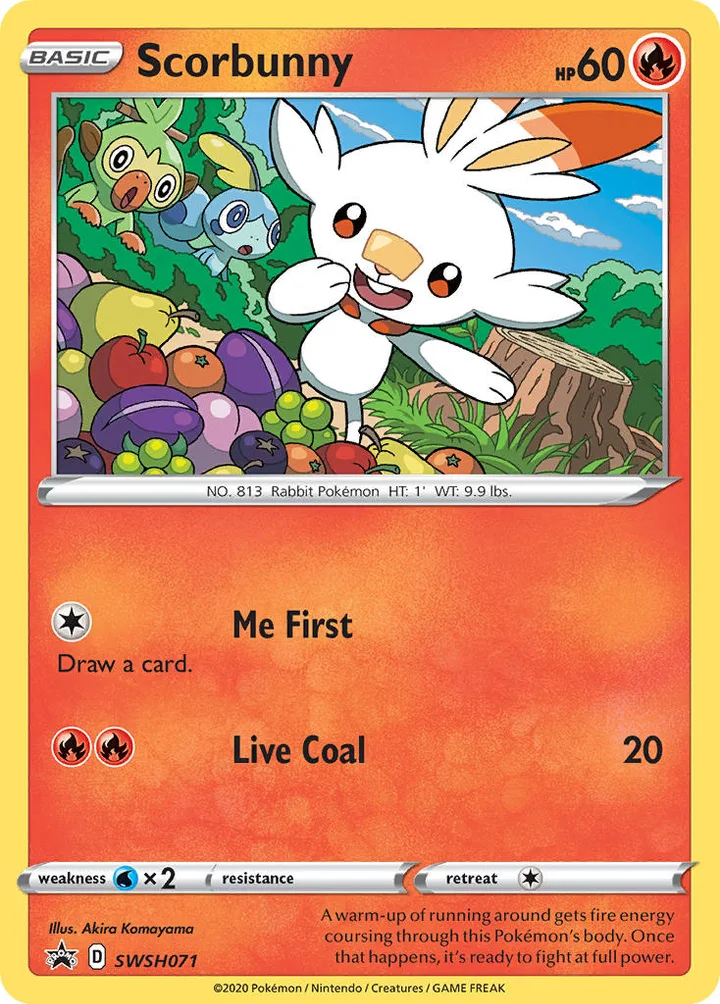 Scorbunny, Sword & Shield Promos SWSH071