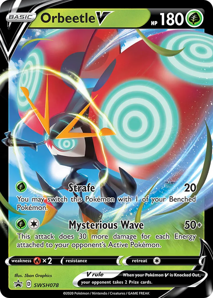 Orbeetle V, Sword & Shield Promos SWSH078