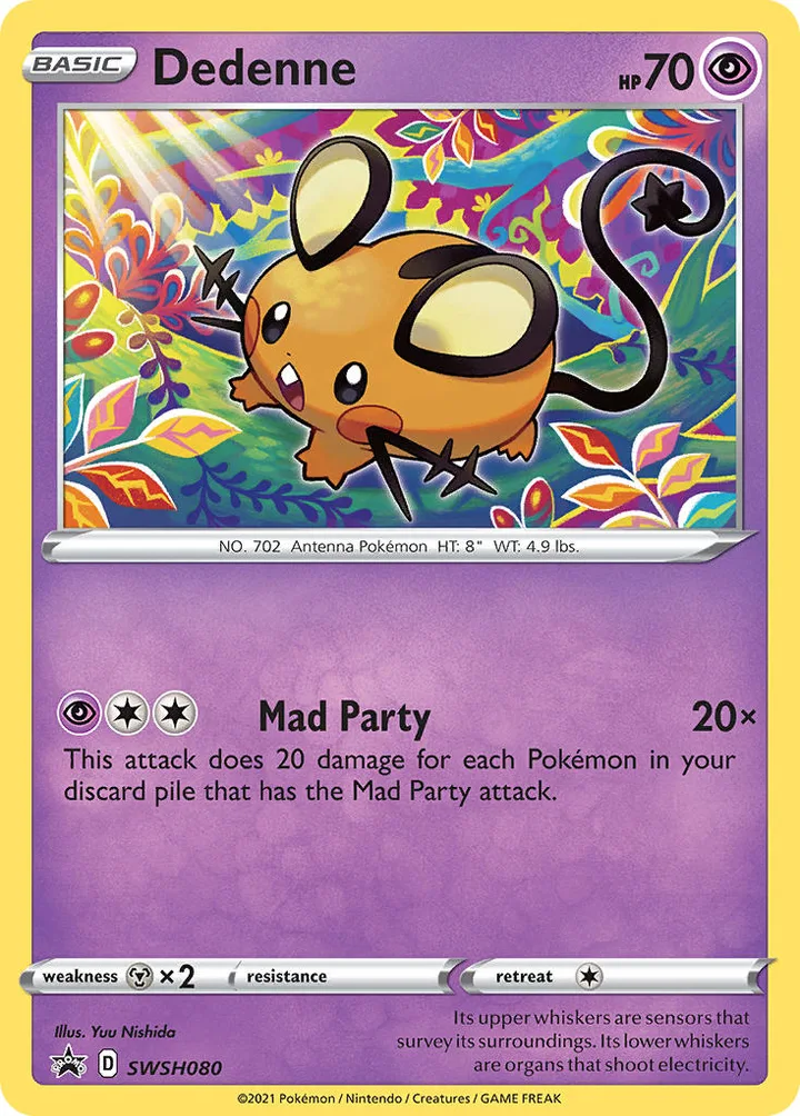Dedenne, Sword & Shield Promos SWSH080