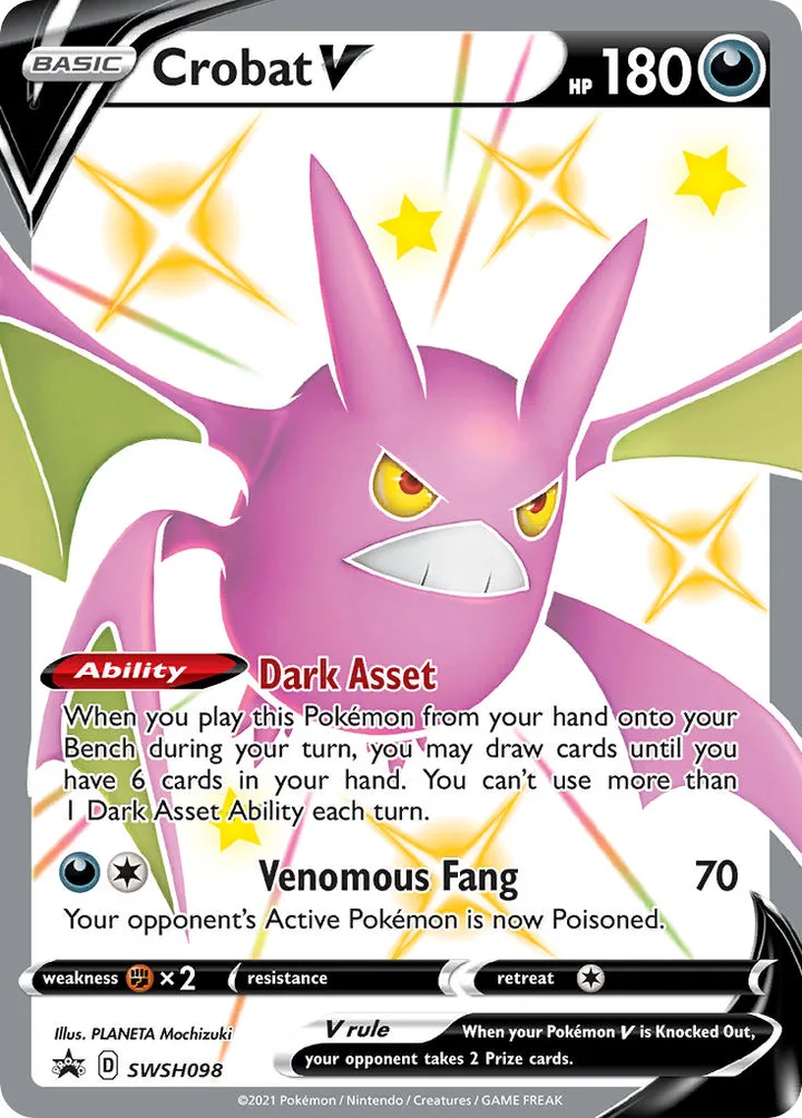 Crobat V, Sword & Shield Promos SWSH098