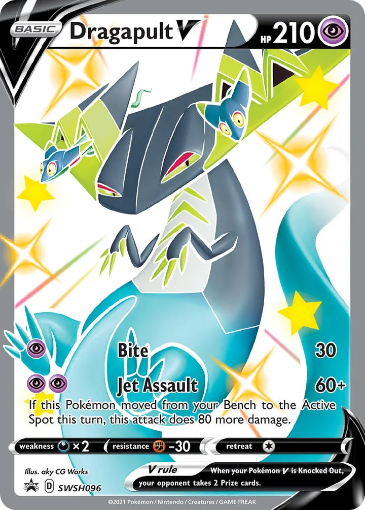 Dragapult V, Sword & Shield Promos SWSH096