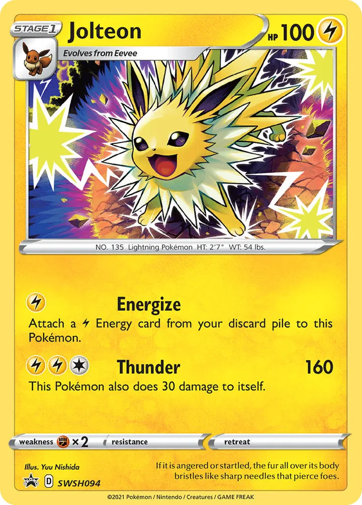 Jolteon, Sword & Shield Promos SWSH094