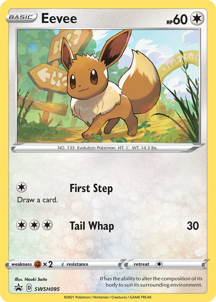 Eevee, Sword & Shield Promos SWSH095