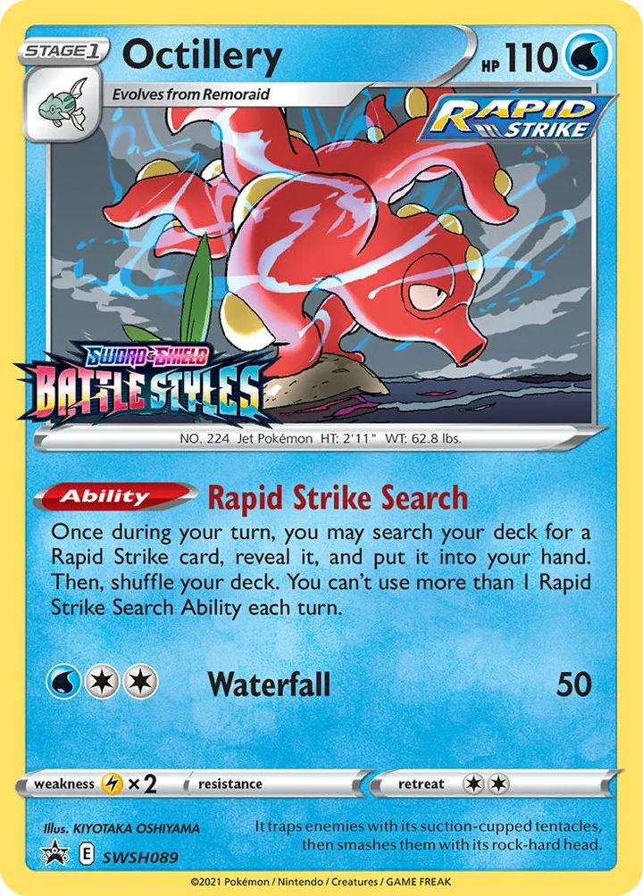 Octillery, Sword & Shield Promos SWSH089