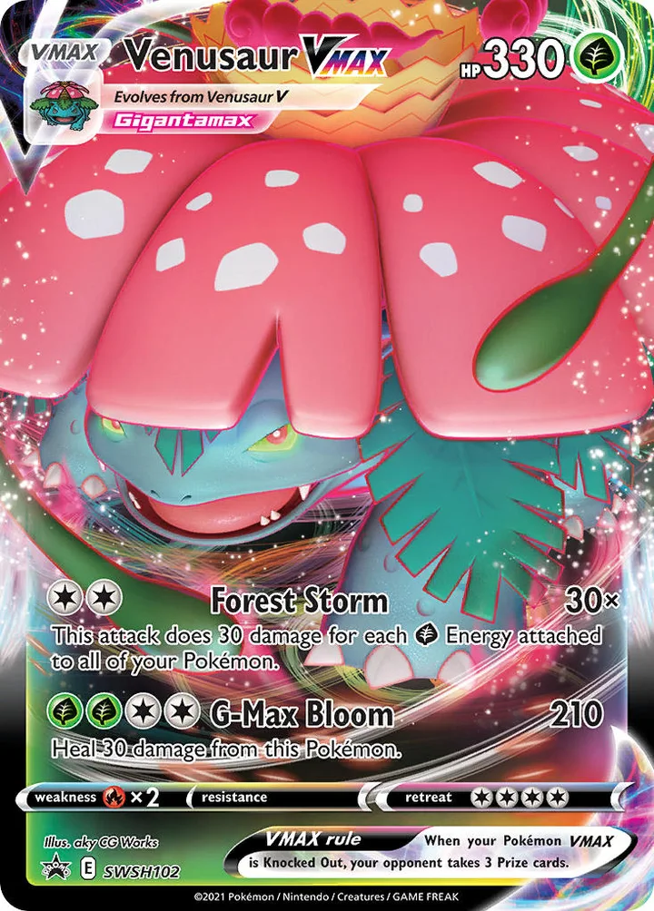 Venusaur VMAX, Sword & Shield Promos SWSH102