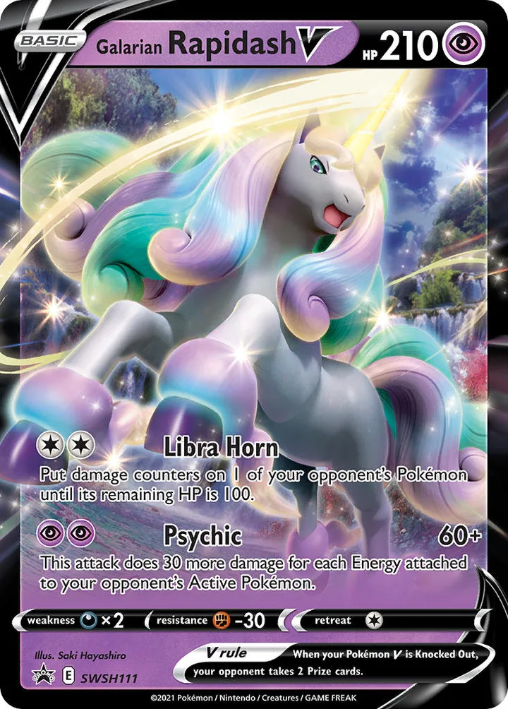 Galarian Rapidash V, Sword & Shield Promos SWSH111