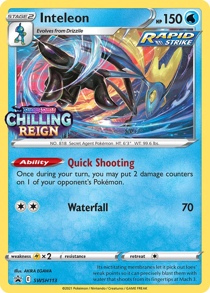 Inteleon, Sword & Shield Promos SWSH113