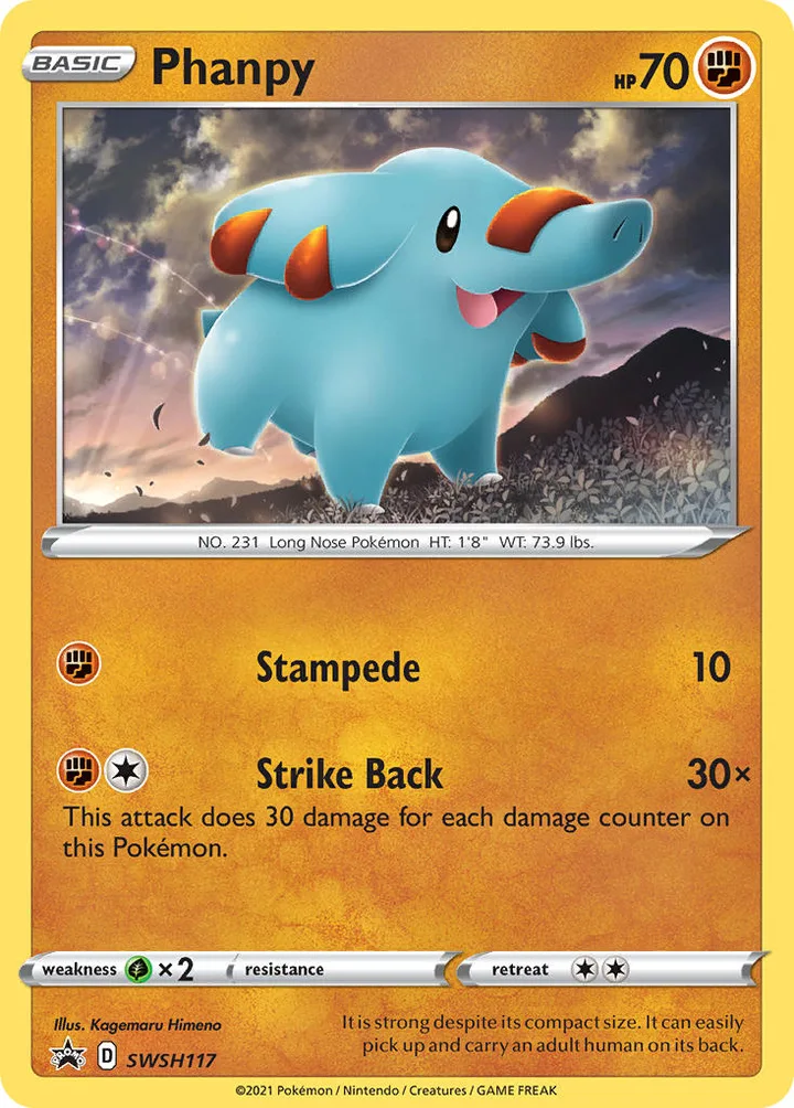 Phanpy, Sword & Shield Promos SWSH117