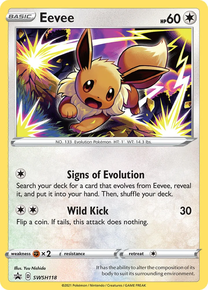 Eevee, Sword & Shield Promos SWSH118