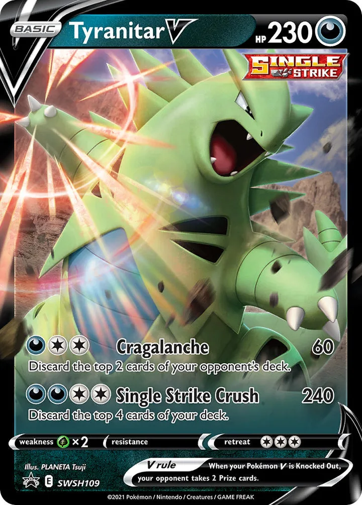 Tyranitar V, Sword & Shield Promos SWSH109