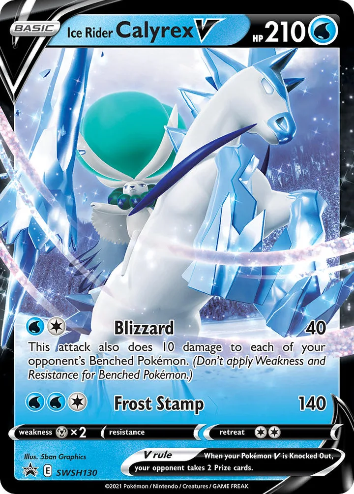 Ice Rider Calyrex V, Sword & Shield Promos SWSH130