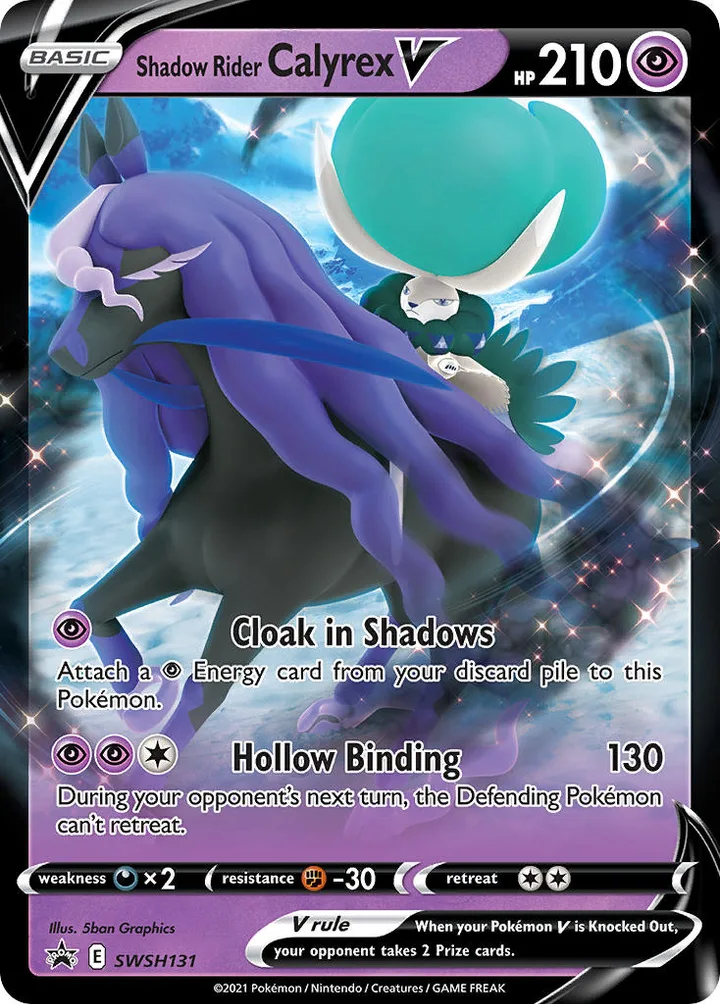 Shadow Rider Calyrex V, Sword & Shield Promos SWSH131