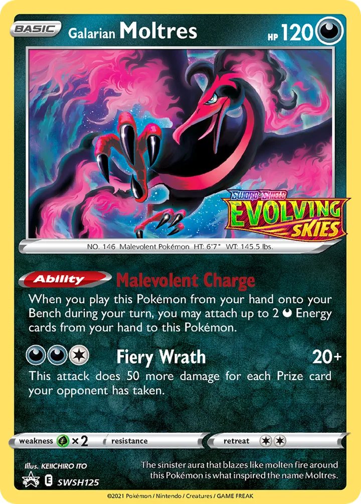 Galarian Moltres, Sword & Shield Promos SWSH125