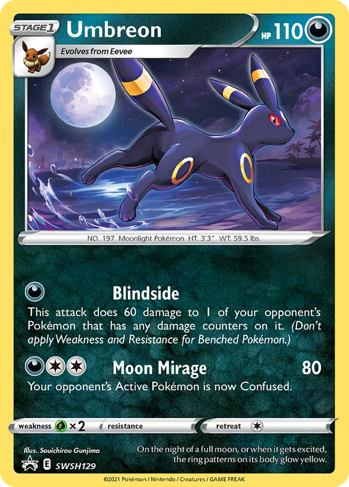 Umbreon, Sword & Shield Promos SWSH129