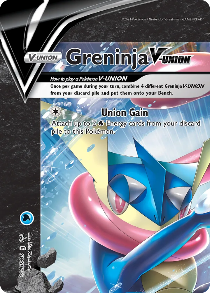 Greninja V-UNION, Sword & Shield Promos SWSH155