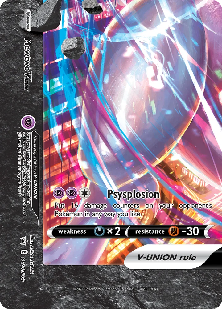 Mewtwo V-UNION, Sword & Shield Promos SWSH161