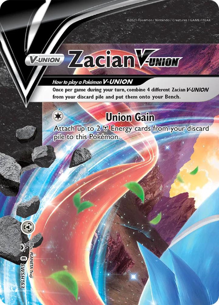 Zacian V-UNION, Sword & Shield Promos SWSH163