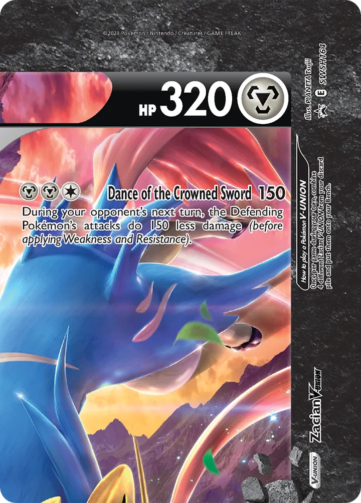Zacian V-UNION, Sword & Shield Promos SWSH164