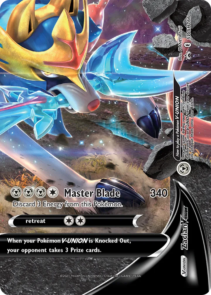 Zacian V-UNION, Sword & Shield Promos SWSH166