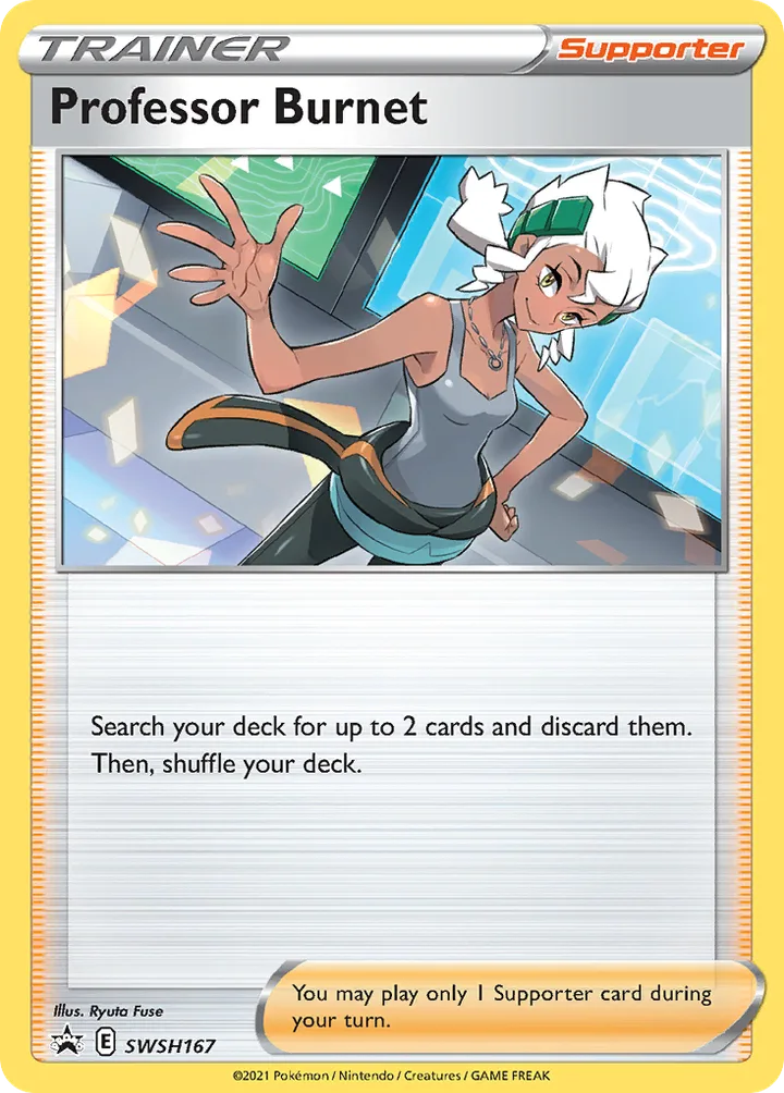 Professor Burnet, Sword & Shield Promos SWSH167