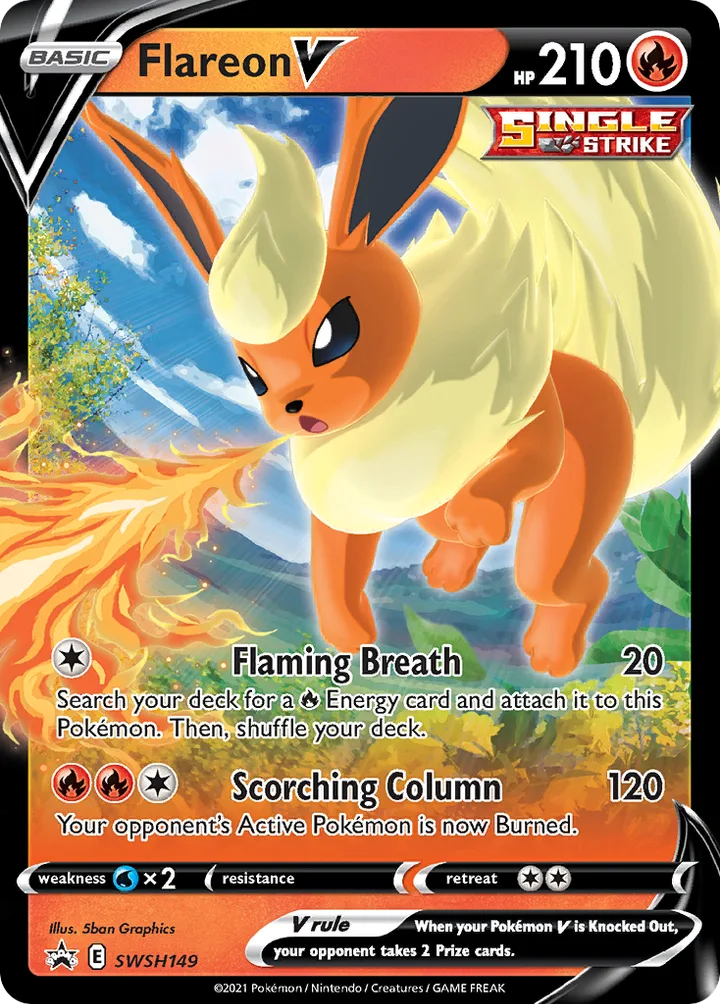 Flareon V, Sword & Shield Promos SWSH149
