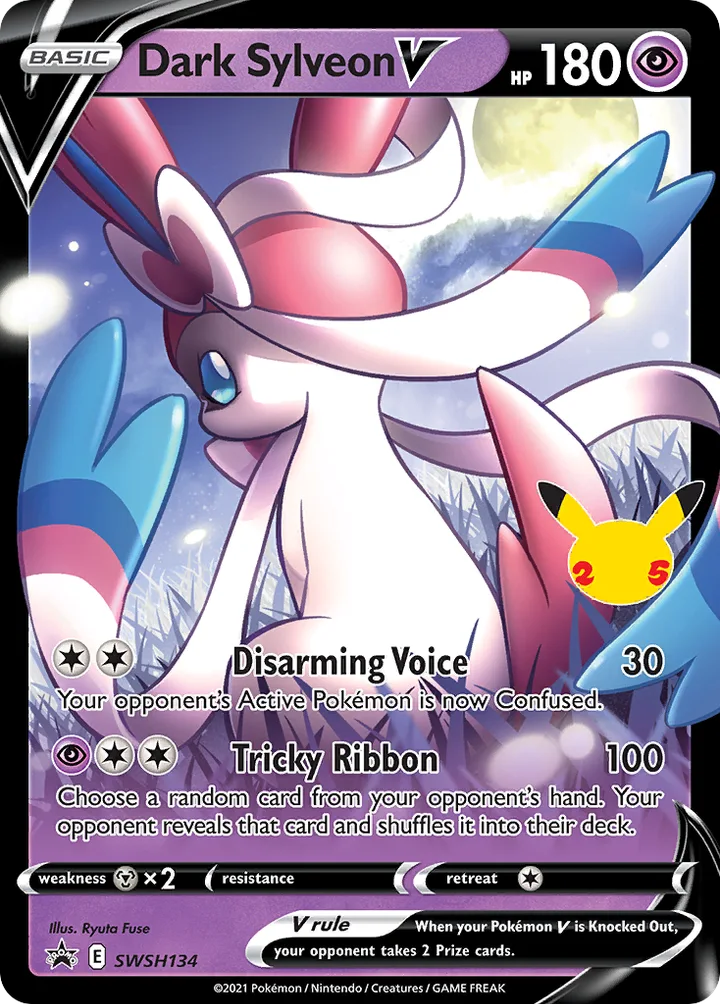 Dark Sylveon V, Sword & Shield Promos SWSH134