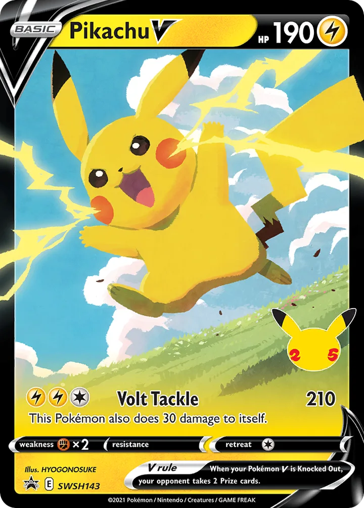 Pikachu V, Sword & Shield Promos SWSH143