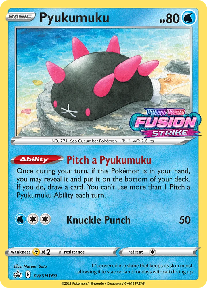 Pyukumuku, Sword & Shield Promos SWSH169