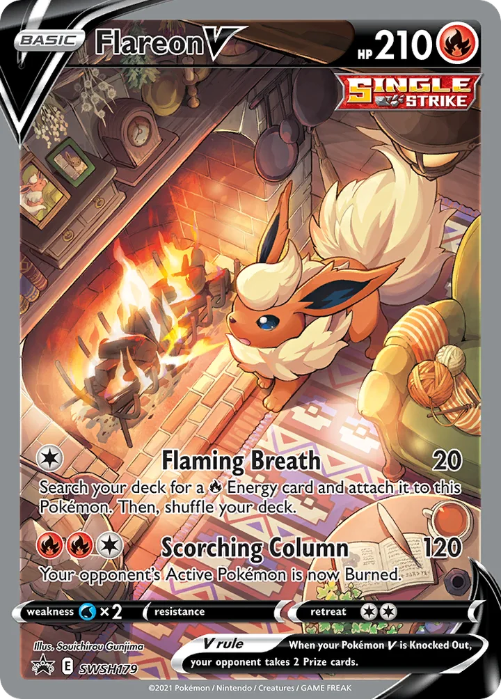 Flareon V, Sword & Shield Promos SWSH179