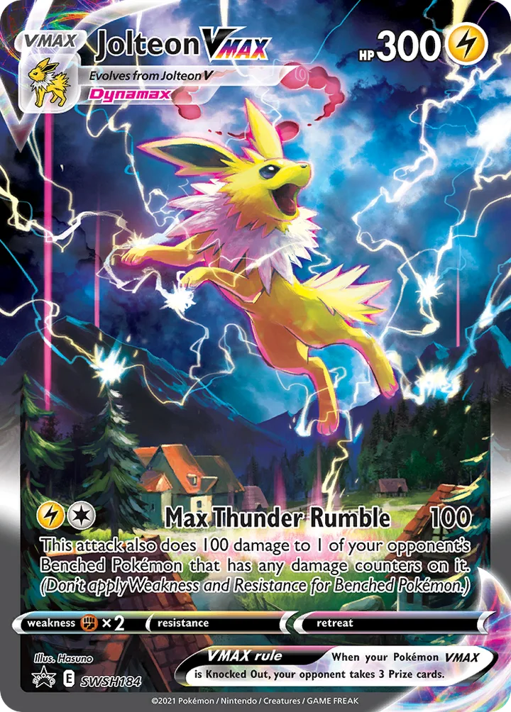 Jolteon VMAX, Sword & Shield Promos SWSH184
