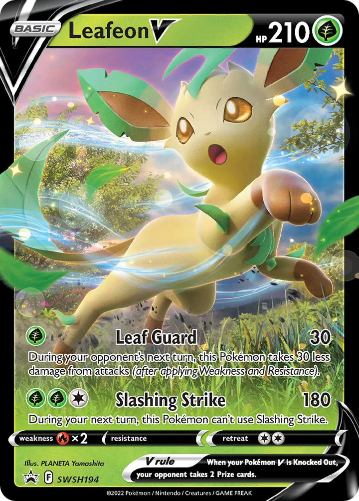 Leafeon V, Sword & Shield Promos SWSH194