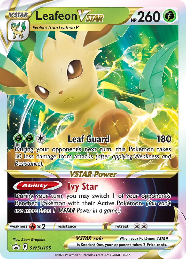 Leafeon VSTAR, Sword & Shield Promos SWSH195