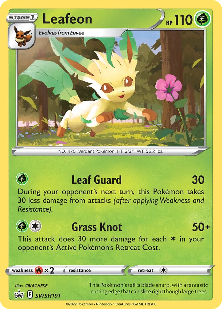 Leafeon, Sword & Shield Promos SWSH191