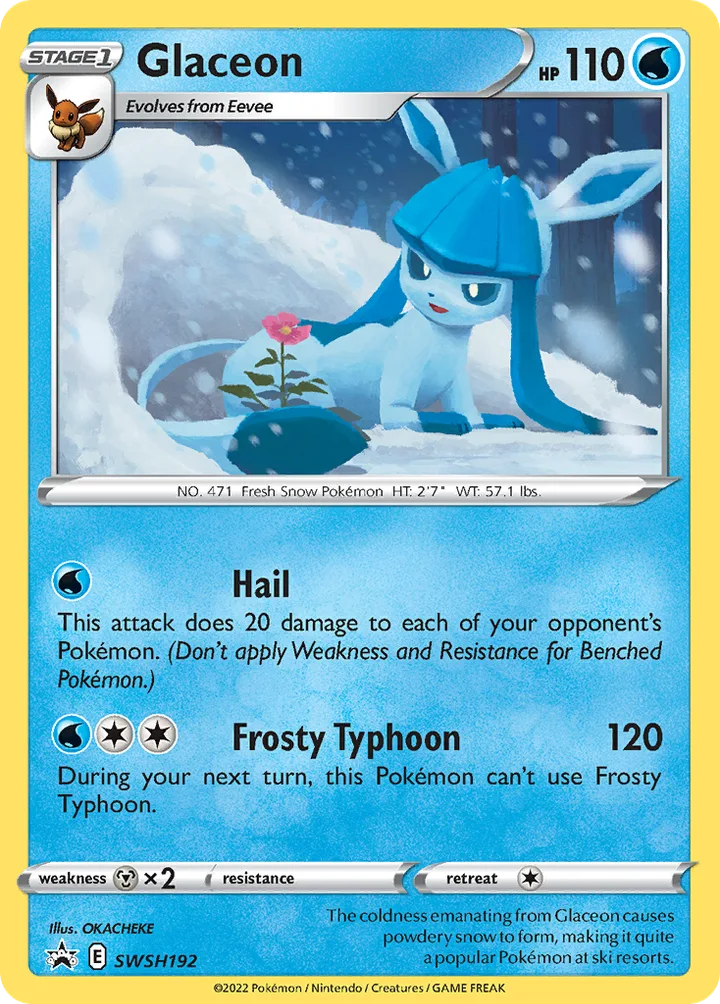 Glaceon, Sword & Shield Promos SWSH192