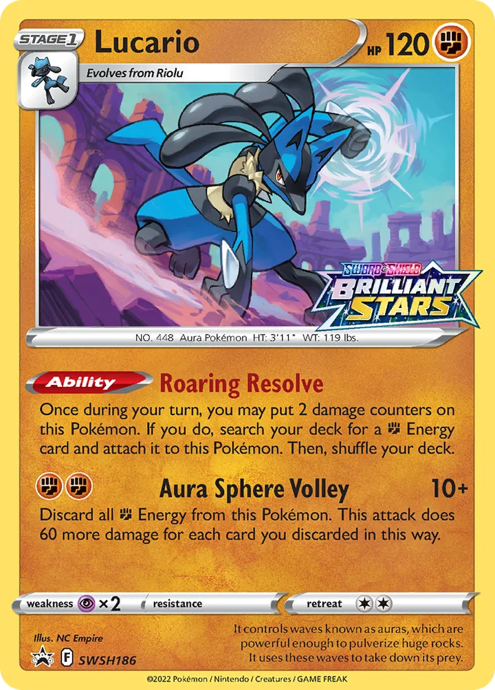 Lucario, Sword & Shield Promos SWSH186
