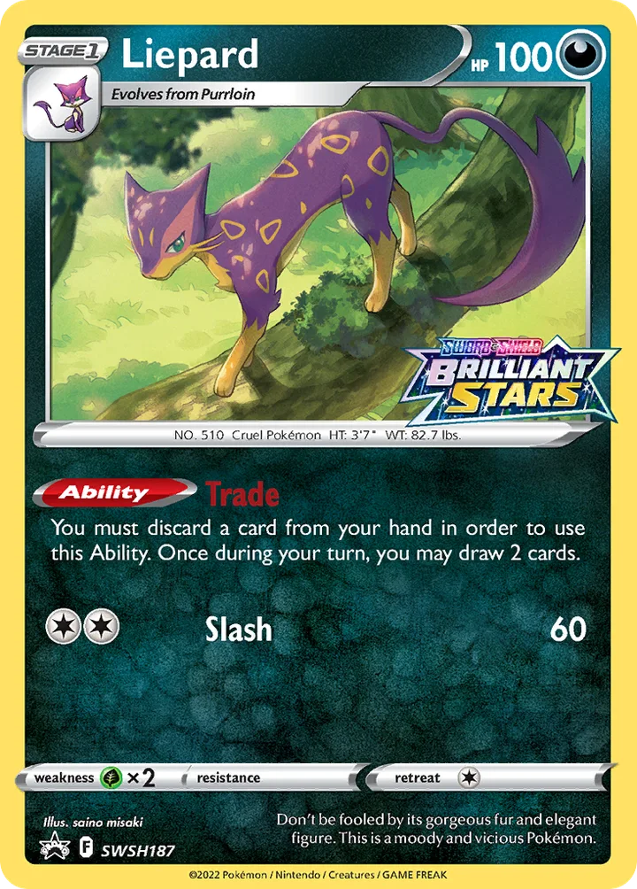 Liepard, Sword & Shield Promos SWSH187
